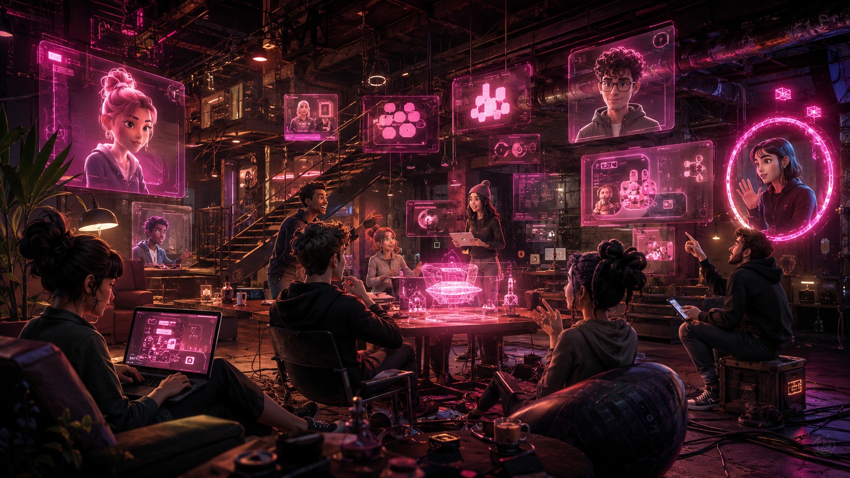 Jeu web interactif créé avec l’intelligence artificielle